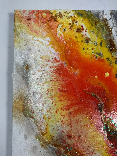 Fragments of Fire & Depth - Abyss Pool & Calcite Springs, Yellowstone