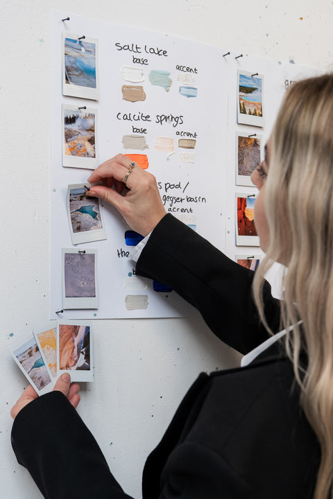 Fragments of Fire & Depth - Abyss Pool & Calcite Springs, Yellowstone