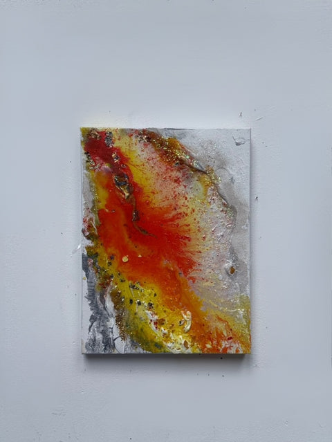 Fragments of Fire & Depth -  Abyss Pool & Calcite Springs, Yellowstone